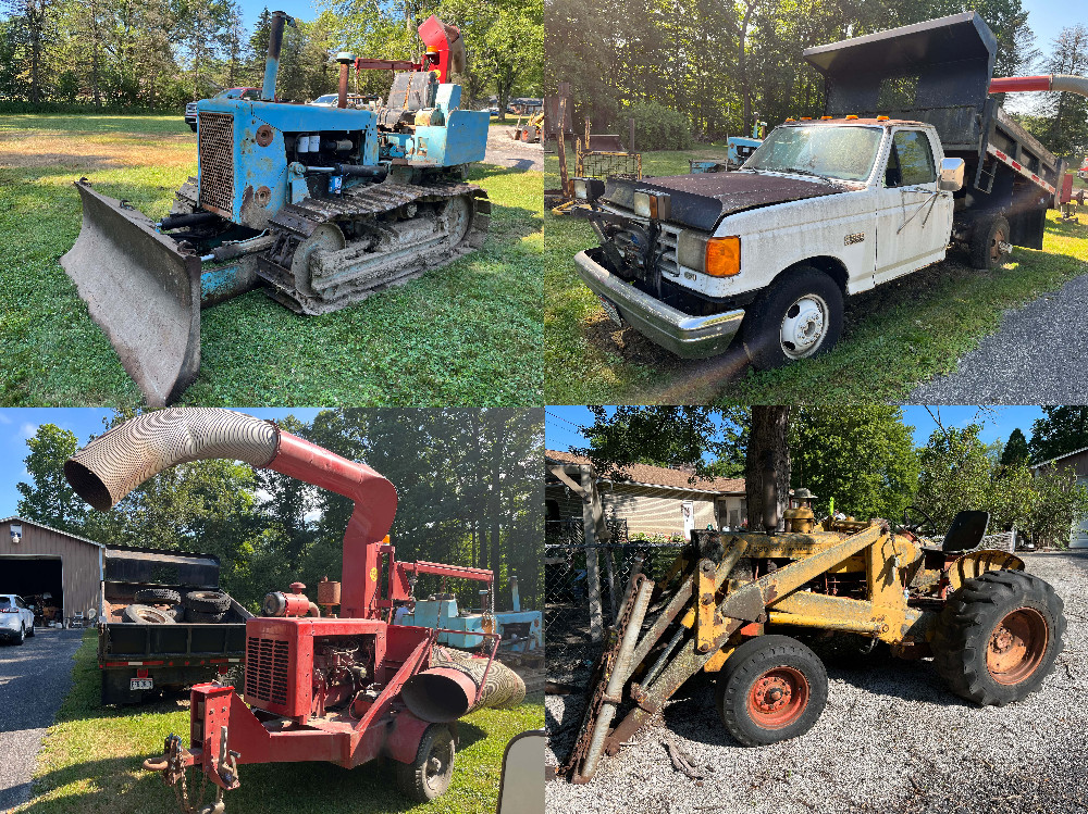 IH Dozer Case 580 Backhoe Trucks Motorbikes Waynesburg, OH